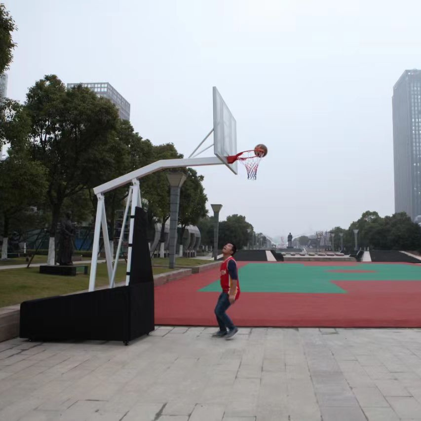 Tənsimlənən Açıq Hava Basketbol Stendi